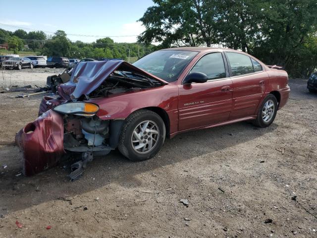 1G2NF52E82M580107 - 2002 PONTIAC GRAND AM SE1 BURGUNDY photo 1