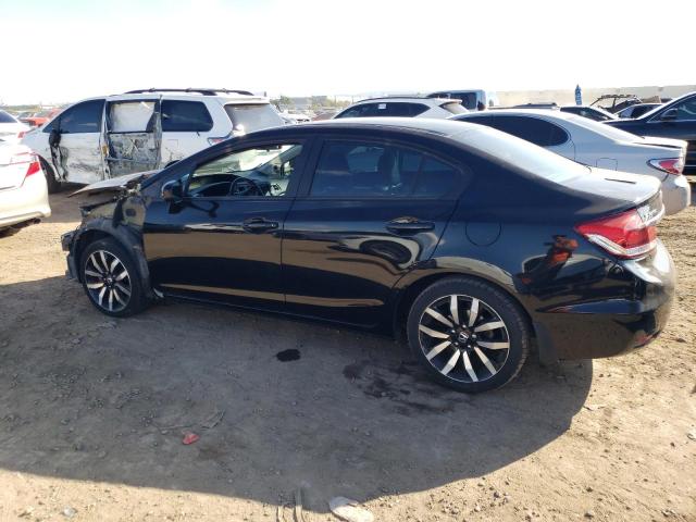 2HGFB2F9XFH512862 - 2015 HONDA CIVIC EXL შავი ფოტო 2