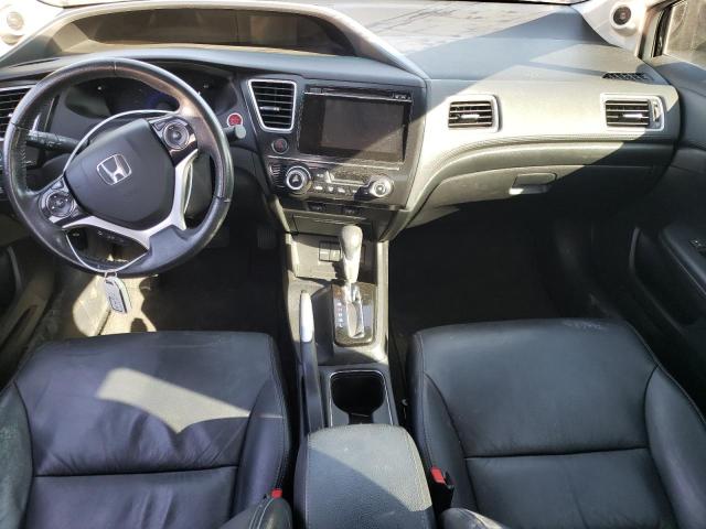 2HGFB2F9XFH512862 - 2015 HONDA CIVIC EXL შავი ფოტო 8
