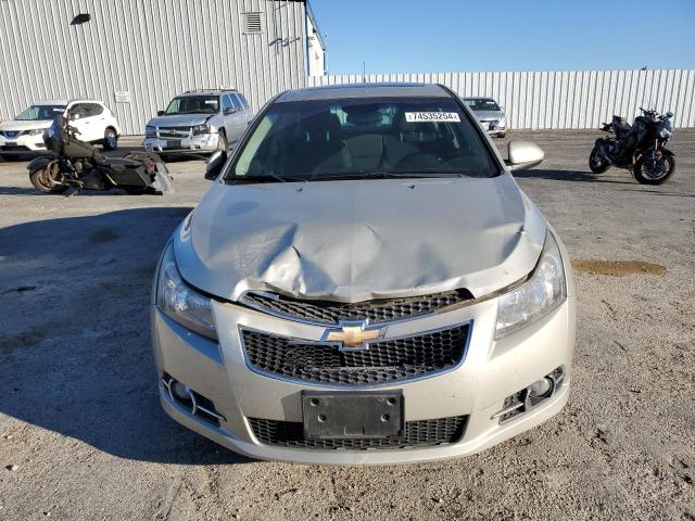 1G1PC5SB0D7112160 - 2013 CHEVROLET CRUZE LT SILVER photo 5