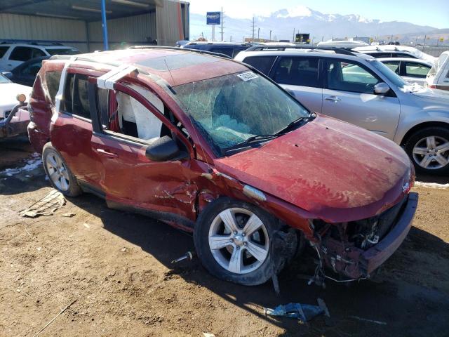 1C4NJDEB8CD604025 - 2012 JEEP COMPASS LATITUDE RED photo 4