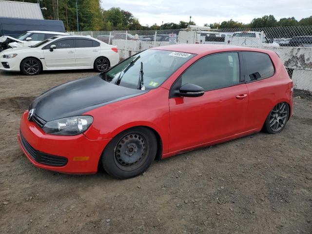 WVWAA7AJ6BW027821 - 2011 VOLKSWAGEN GOLF RED photo 1