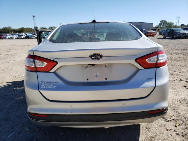 3FA6P0H70GR272717 - 2016 FORD FUSION SE SILVER photo 6