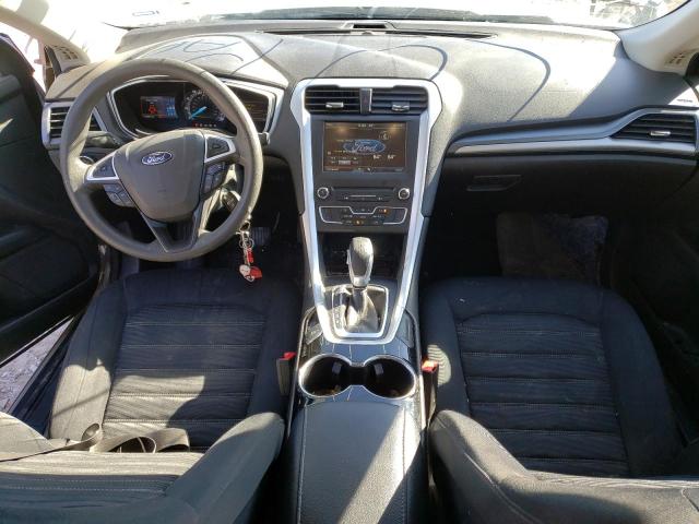 3FA6P0H70GR272717 - 2016 FORD FUSION SE SILVER photo 8