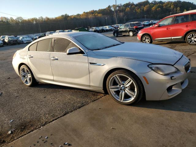 WBA6B8C5XFD453941 - 2015 BMW 640 XI GRAN COUPE SILVER photo 4