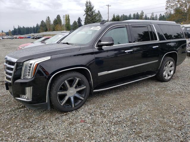 1GYS4HKJ1JR296140 - 2018 CADILLAC ESCALADE ESV LUXURY BLACK photo 1