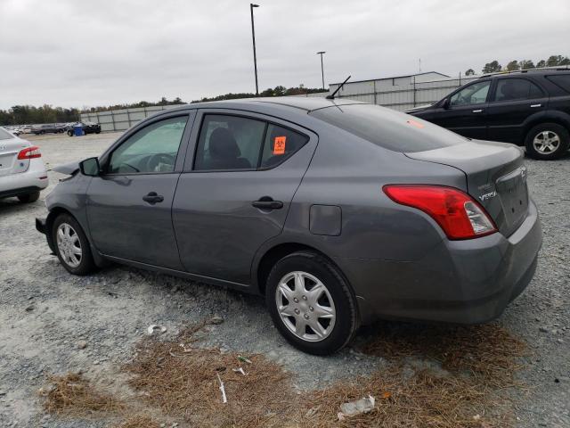 3N1CN7AP5JL832928 - 2018 NISSAN VERSA S GRAY photo 2