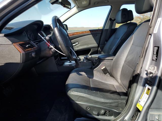 WBANV1C59AC158760 - 2010 BMW 5 SERIES XI SILVER photo 7