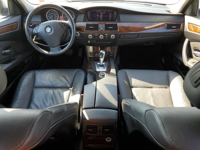 WBANV1C59AC158760 - 2010 BMW 5 SERIES XI SILVER photo 8