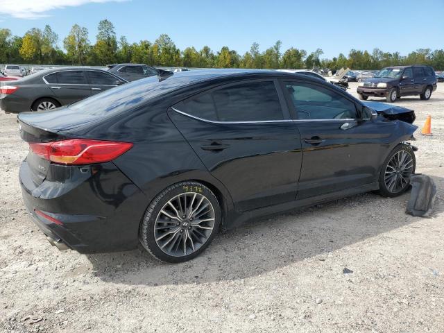 KMHD04LB7JU683942 - 2018 HYUNDAI ELANTRA SPORT BLACK photo 3