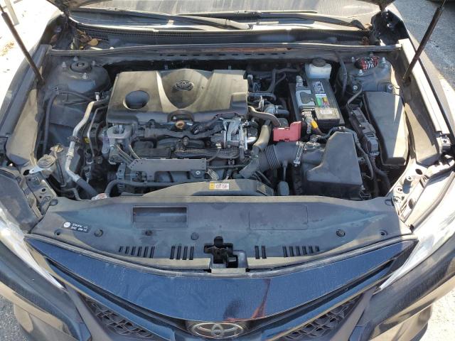 4T1B11HK1KU696845 - 2019 TOYOTA CAMRY L BLUE photo 11