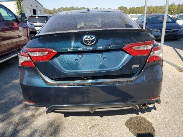 4T1B11HK1KU696845 - 2019 TOYOTA CAMRY L BLUE photo 6