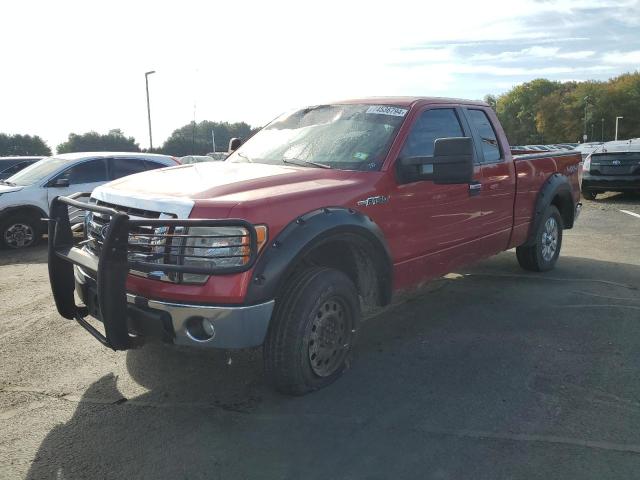 1FTRX14829FA98502 - 2009 FORD F150 SUPER CAB BURGUNDY photo 1