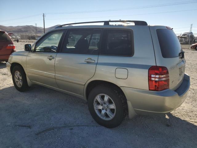 JTEGF21A330114901 - 2003 TOYOTA HIGHLANDER LIMITED BEIGE photo 2