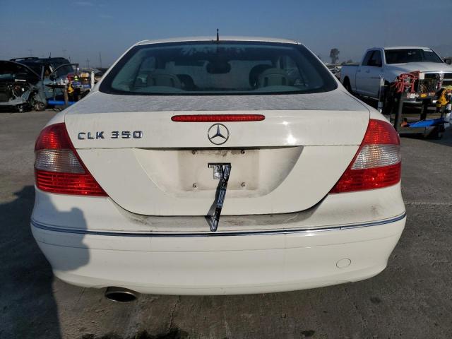 WDBTJ56H96F191703 - 2006 MERCEDES-BENZ CLK 350 WHITE photo 6