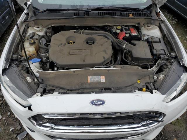 3FA6P0K98ER344299 - 2014 FORD FUSION TITANIUM WHITE photo 11