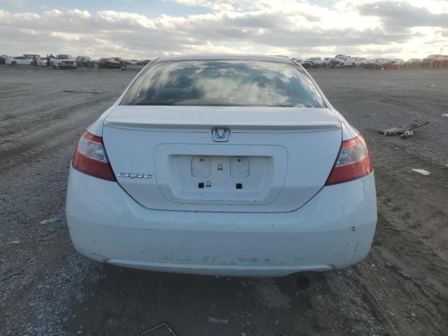 2HGFG12869H538257 - 2009 HONDA CIVIC EX WHITE photo 6