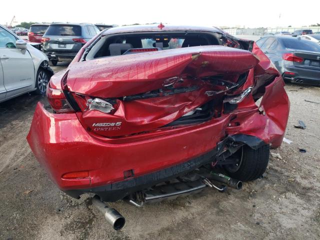 JM1GL1V55H1111990 - 2017 MAZDA 6 TOURING RED photo 6