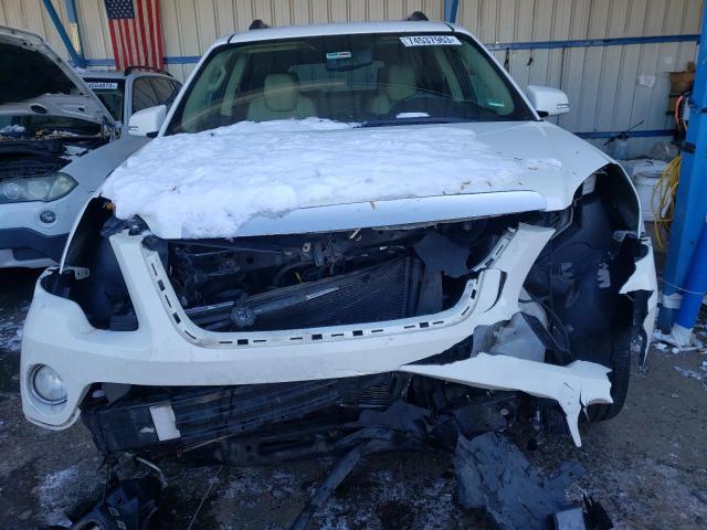 1GKKVRED0BJ337795 - 2011 GMC ACADIA SLT-1 WHITE photo 5