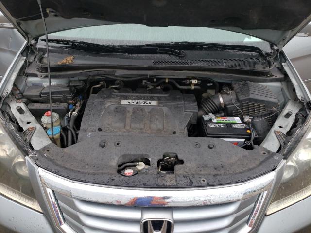 5FNRL38738B030821 - 2008 HONDA ODYSSEY EXL SILVER photo 12