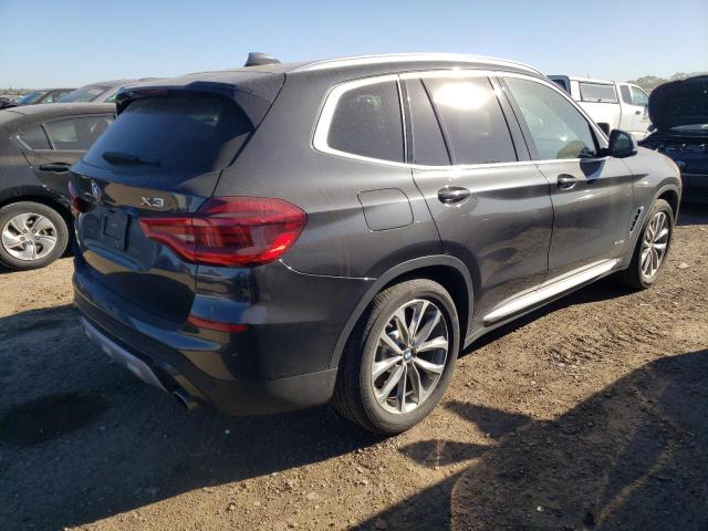 5UXTR9C53JLC73255 - 2018 BMW X3 XDRIVE30I CHARCOAL photo 3