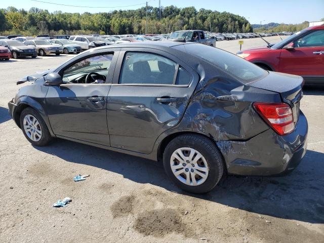 1G1JB5SH1H4175014 - 2017 CHEVROLET SONIC LS GRAY photo 2