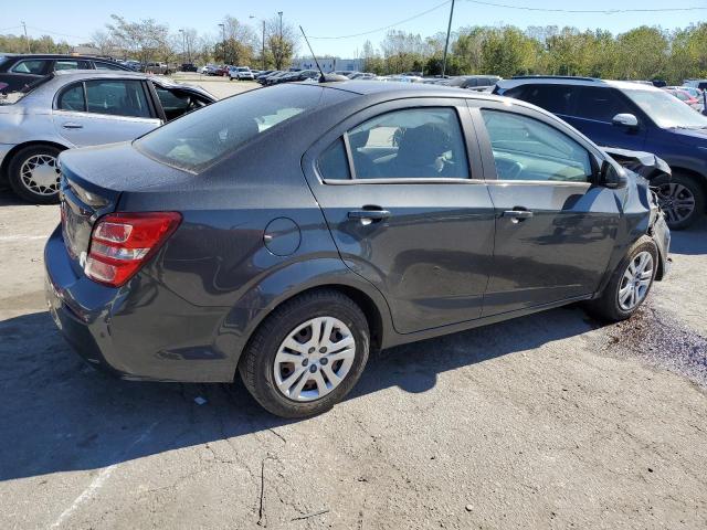 1G1JB5SH1H4175014 - 2017 CHEVROLET SONIC LS GRAY photo 3