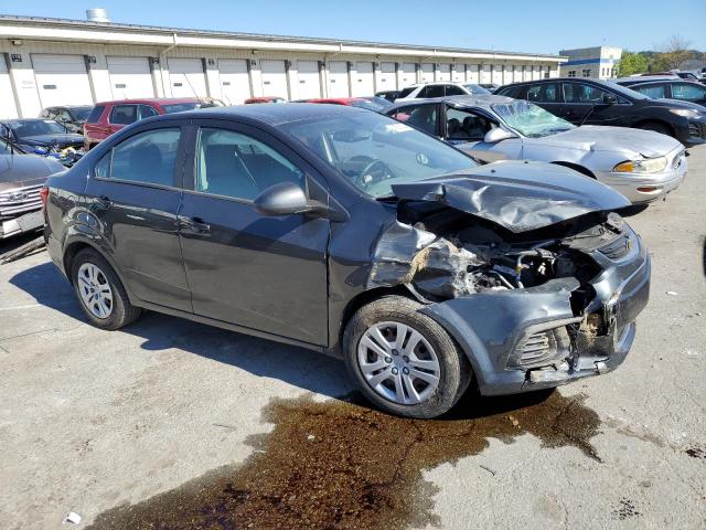 1G1JB5SH1H4175014 - 2017 CHEVROLET SONIC LS GRAY photo 4