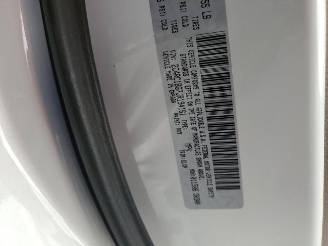 2C4RC1BG7JR194161 - 2018 CHRYSLER PACIFICA TOURING L Ağ foto 12