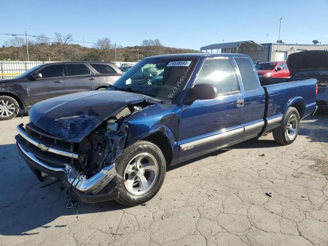 1GCCS19X338212569 - 2003 CHEVROLET S TRUCK S10 BLUE photo 1