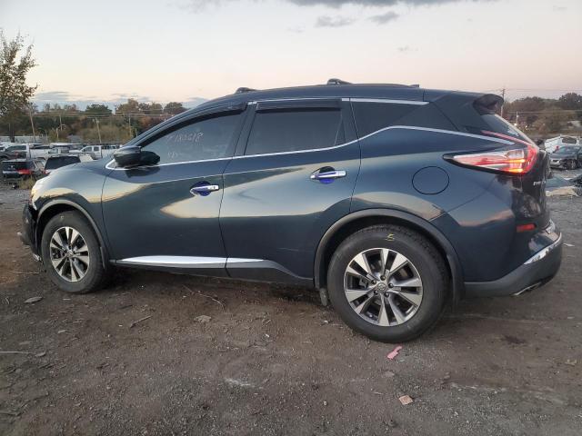 5N1AZ2MH6HN138724 - 2017 NISSAN MURANO S BLUE photo 2