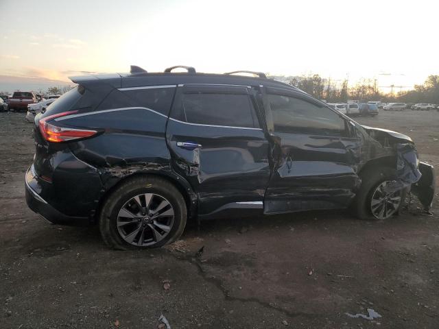 5N1AZ2MH6HN138724 - 2017 NISSAN MURANO S BLUE photo 3