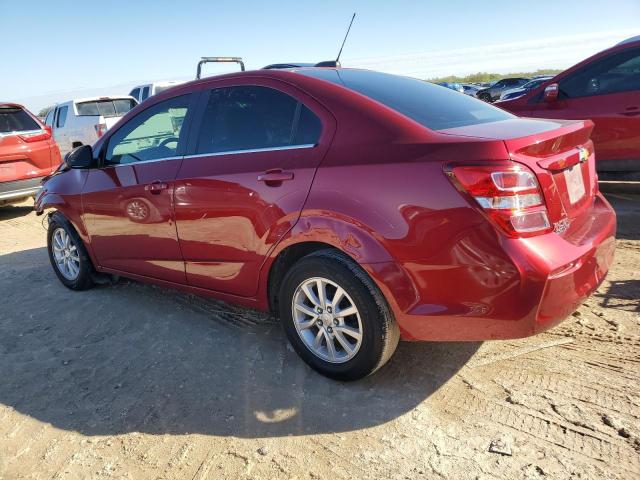 1G1JD5SB9K4148964 - 2019 CHEVROLET SONIC LT RED photo 2