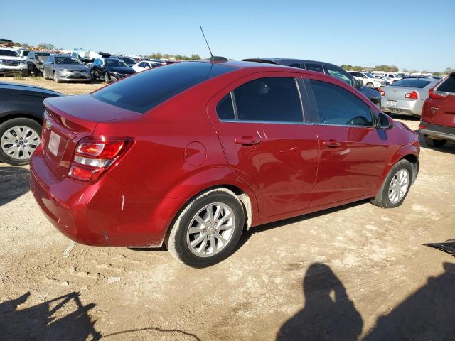 1G1JD5SB9K4148964 - 2019 CHEVROLET SONIC LT RED photo 3