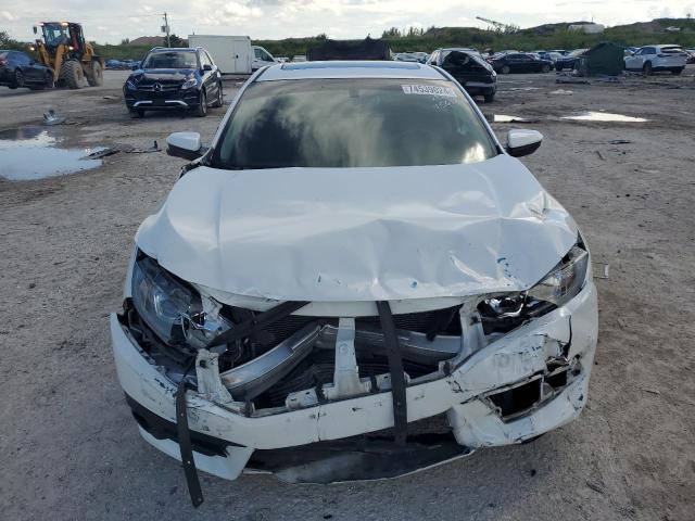 JHMFC1F74JX035613 - 2018 HONDA CIVIC EXL თეთრი ფოტო 5