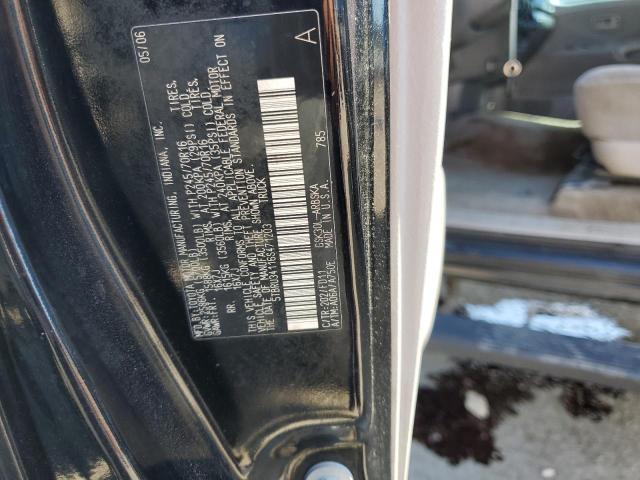 5TBRU34116S471203 - 2006 TOYOTA TUNDRA ACCESS CAB SR5 BLACK photo 12