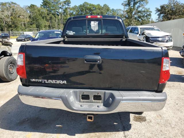 5TBRU34116S471203 - 2006 TOYOTA TUNDRA ACCESS CAB SR5 BLACK photo 6