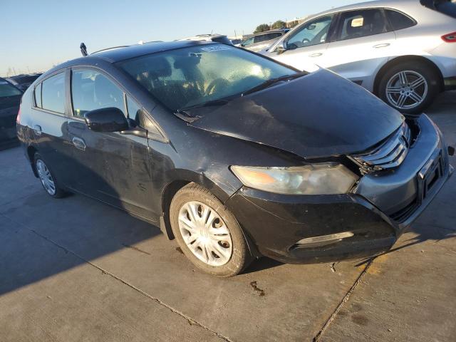 JHMZE2H55AS004361 - 2010 HONDA INSIGHT LX BLACK photo 4