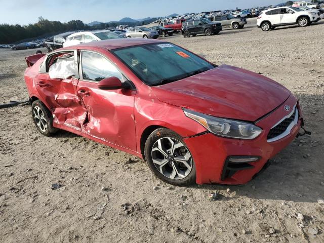 3KPF24AD1ME395624 - 2021 KIA FORTE FE RED photo 4