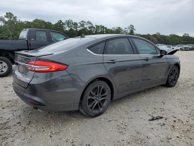 3FA6P0HD4JR267310 - 2018 FORD FUSION SE CHARCOAL photo 3