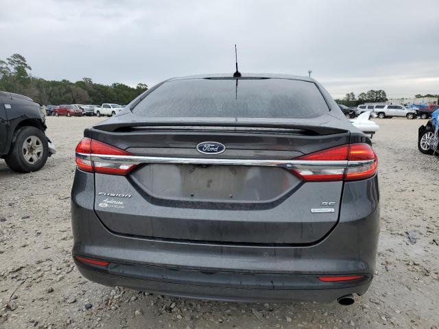 3FA6P0HD4JR267310 - 2018 FORD FUSION SE CHARCOAL photo 6