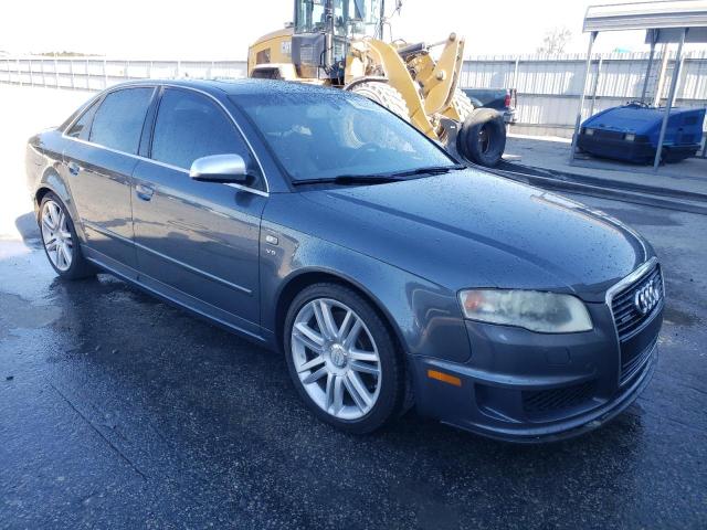 WAUGL78E37A131651 - 2007 AUDI NEW S4 QUATTRO GRAY photo 4