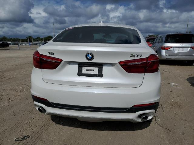 5UXKU0C5XG0F93057 - 2016 BMW X6 SDRIVE35I WHITE photo 6