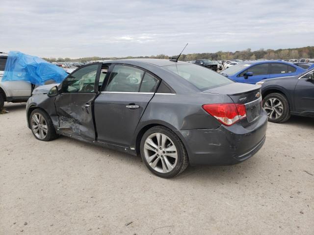 1G1PG5SB8D7232700 - 2013 CHEVROLET CRUZE LTZ GRAY photo 2