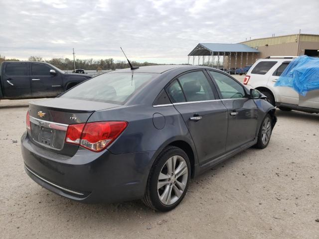 1G1PG5SB8D7232700 - 2013 CHEVROLET CRUZE LTZ GRAY photo 3