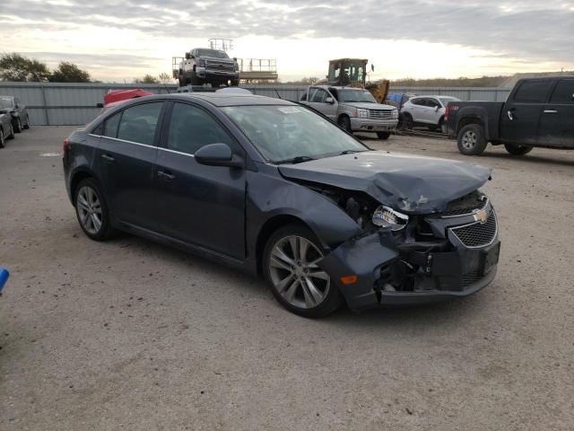 1G1PG5SB8D7232700 - 2013 CHEVROLET CRUZE LTZ GRAY photo 4