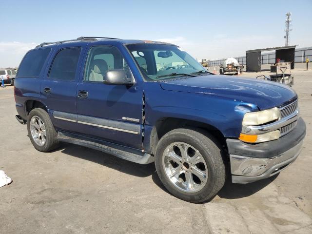 1GNEC13V23J285946 - 2003 CHEVROLET TAHOE C1500 BLUE photo 4