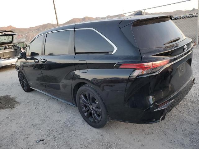 5TDXRKEC3MS005067 - 2021 TOYOTA SIENNA XSE BLACK photo 2