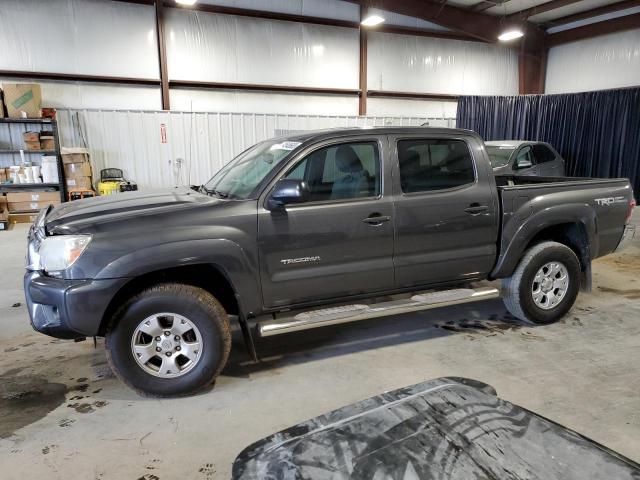 3TMJU4GNXCM135943 - 2012 TOYOTA TACOMA DOUBLE CAB PRERUNNER GRAY photo 1