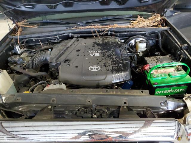 3TMJU4GNXCM135943 - 2012 TOYOTA TACOMA DOUBLE CAB PRERUNNER GRAY photo 11